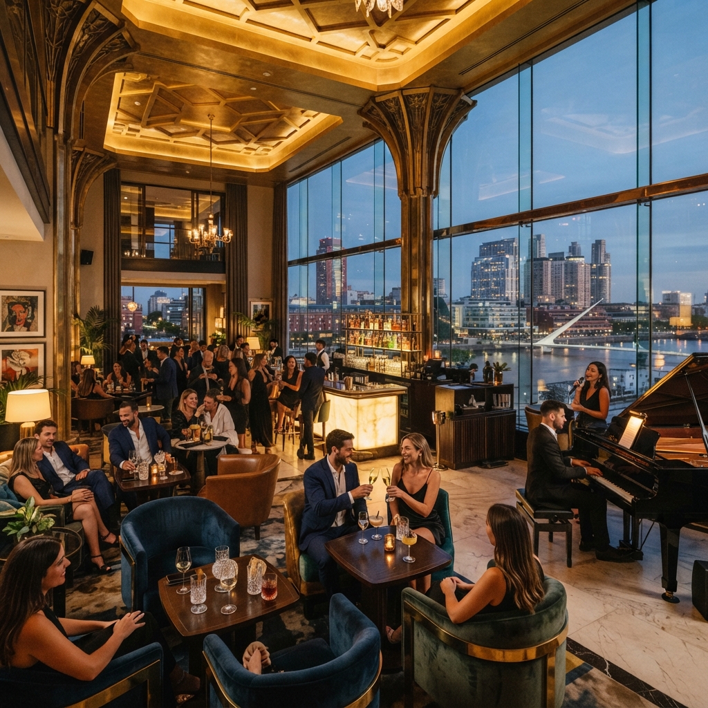 Buenos Aires Grand sky lounge with city views