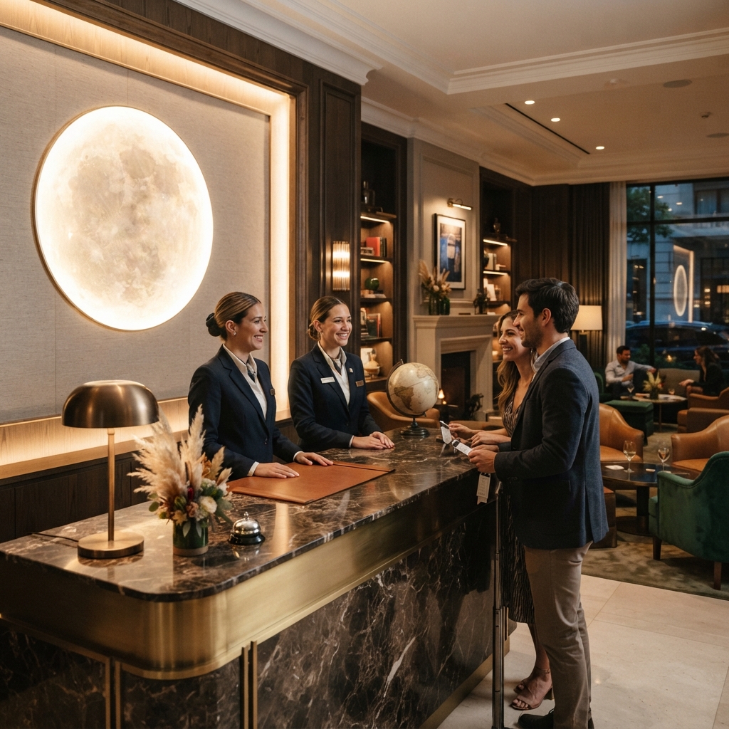 Luna Dorada hotel concierge desk